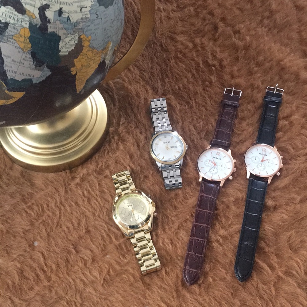 ‼️SOLD‼️ MENS WATCHES BUNDLE 4 for $30 - Picture 1 of 7